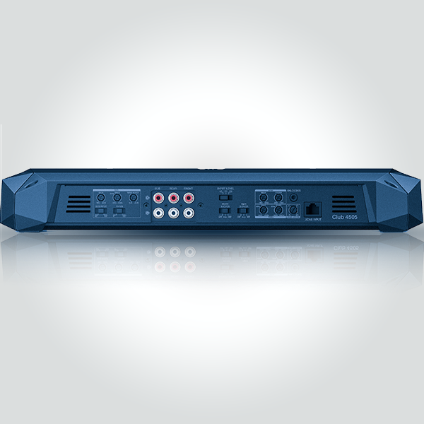 JBL Club 4505 5-channel car amplifier — 45 watts RMS x 4 at 4 ohms + 500 watts RMS x 1 at 2 ohms
