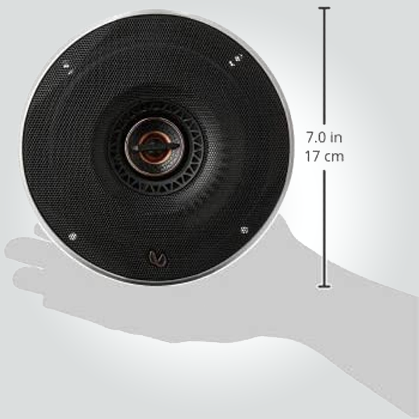 Infinity REF6522EX Coaxial Midrange Speakers 55W RMS Peak 165W 