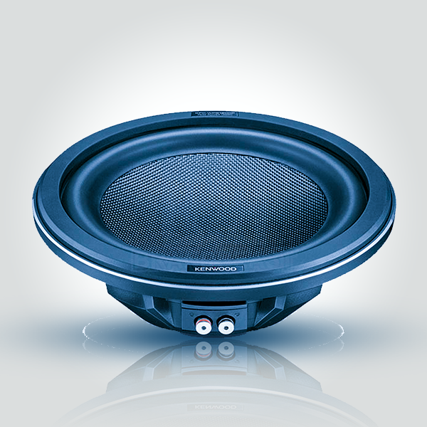 Kenwood KFC-WPS1000F 1000W 10" Flat Shallow Slimline Component Subwoofer 250 watts RMS