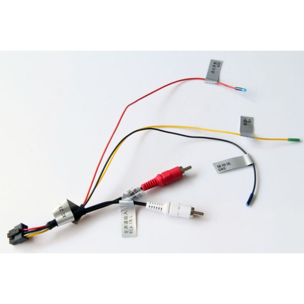 Factory Amplfier Fiber Optics Retention for aftermarket radio