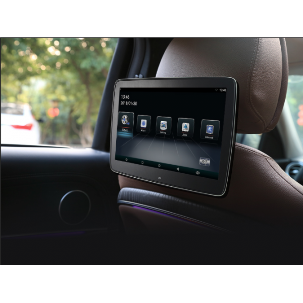 Headrest Screen 10.1 Inch Android 6.0 HD Digital Screen IPS Mercedes Original Design 