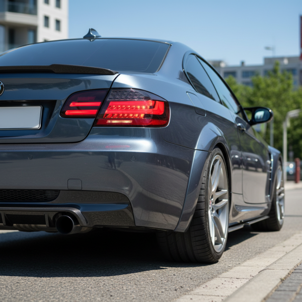 BMW E92 3 Series LCI Style OLED LED Tail Lights | Sequential Turn Signals | Smoked 2006-2013