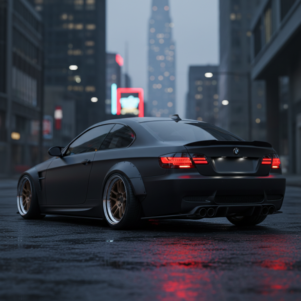 BMW E92 3 Series LCI Style OLED LED Tail Lights | Sequential Turn Signals | Smoked 2006-2013