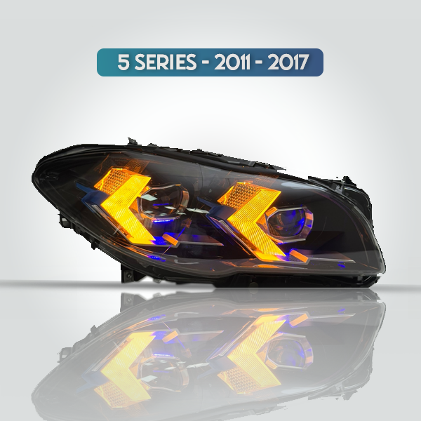BMW 5 Series F10 Laser Headlight Assembly (2011–2017) | OEM-Style LED Driving Light Upgrade