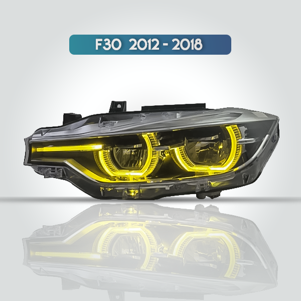 BMW F30 F35 LED HEADLIGHTS 2012-2018 DRL MODULES – SWITCH FROM WHITE TO YELLOW NEW DESIGN