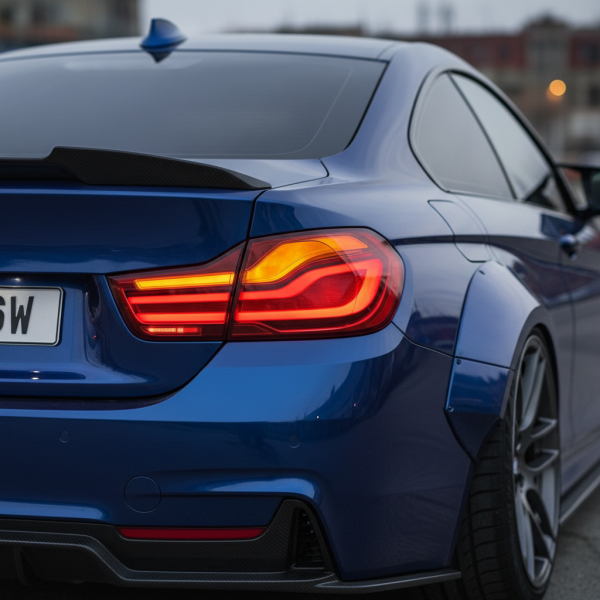 BMW 4 Series LED Tail Lights 2014-2020 F32 F33 F36 Dynamic Sequential Indicator Smoked Rear Lamps