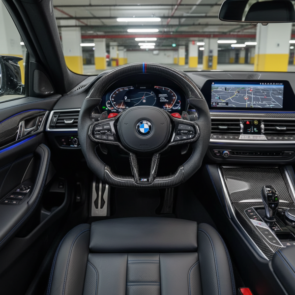 BMW M Performance Carbon Fiber Steering Wheel with...