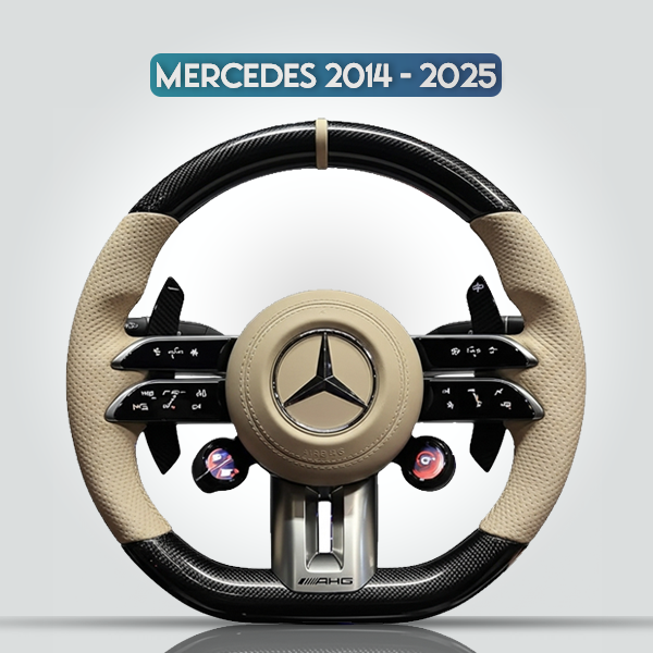 Mercedes-Benz AMG Performance Steering Wheel Beige... Mercedes-Benz AMG Performance Steering Wheel Beige...
