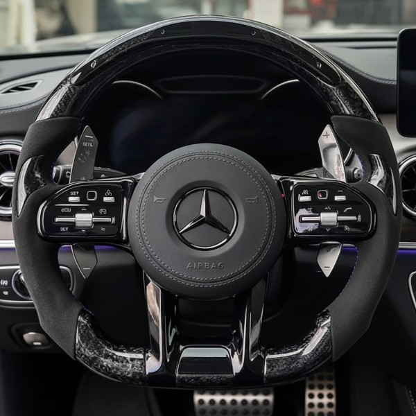 Mercedes-Benz AMG Performance Steering Wheel - Carbon Fiber Forged Edition