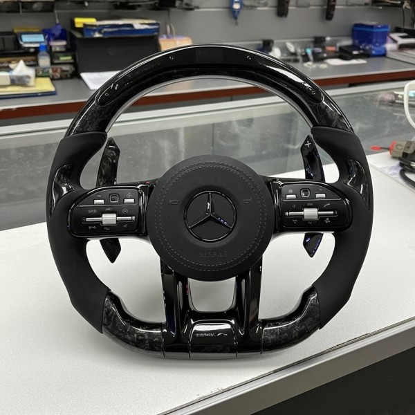Mercedes-Benz AMG Performance Steering Wheel - Carbon Fiber Forged Edition