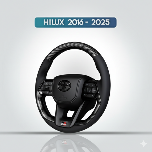 TOYOTA HILUX / FORTUNER 2016 - 2025 GR PERFORMANCE CARBON FIBRE STEERING WHEEL