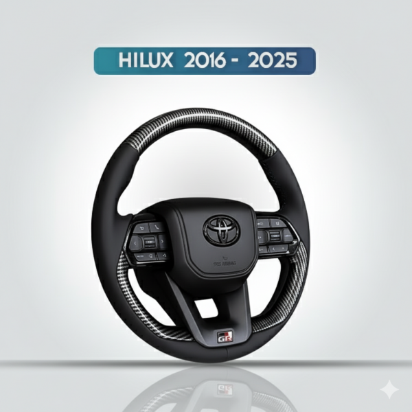 TOYOTA HILUX / FORTUNER 2016 - 2025 GR PERFORMANCE CARBON FIBRE STEERING WHEEL