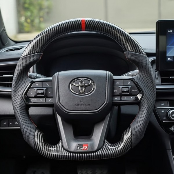 Toyota Hilux 2016–2025 GR Sport Carbon Fiber Ste...