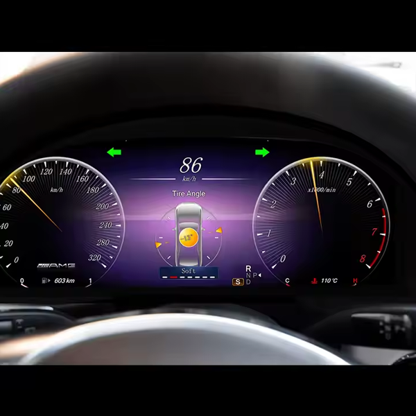 MERCEDES BENZ GLK 2010 – 2015 DIGITAL INSTRUMENT CLUSTER 12.3 INCH – OEM STYLE DASHBOARD UPGRADE