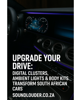 Upgrade Your Drive: The Rise of Digital Clusters, Ambient Lights & Body Kits in South Africa