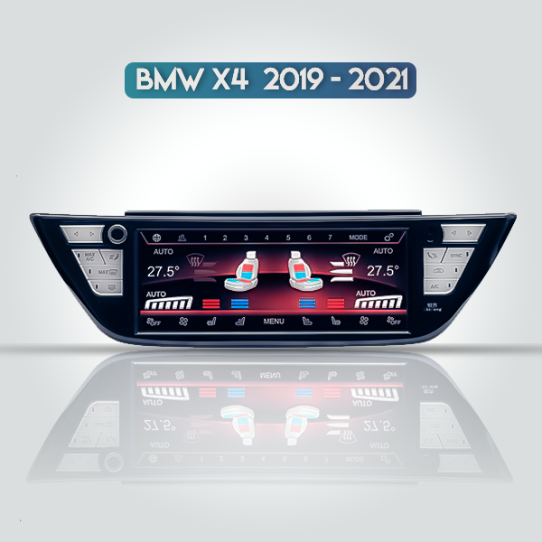 BMW X4 2019 - 2021 8.8 Inch Digital Climate Control AC Panel with Voice Control