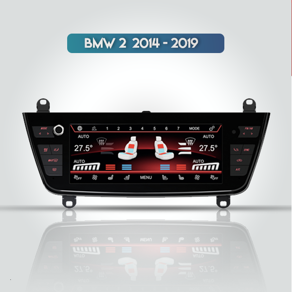 BMW 2 Series 2014 - 2019 8.8 Inch Digital AC Climate Control Panel 