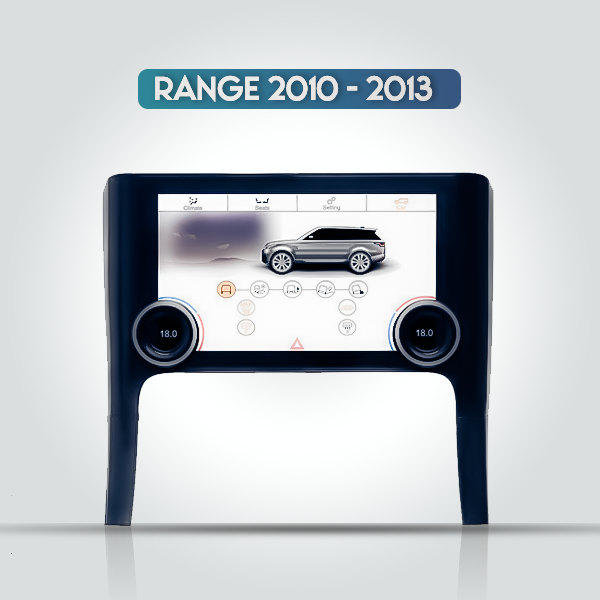 Range Rover Sport 2010 - 2013 10 Inch Digital AC Aircon Panel 