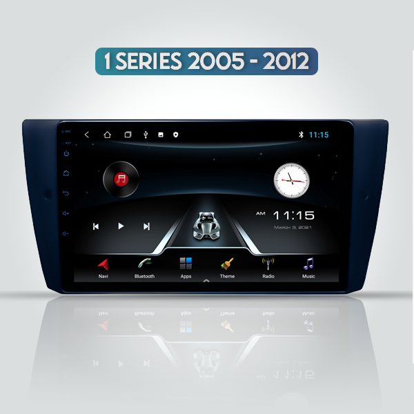 BMW 1 Series E81/E82/E87/E88 2005 - 2012 9 Inch Android Multimedia Radio 