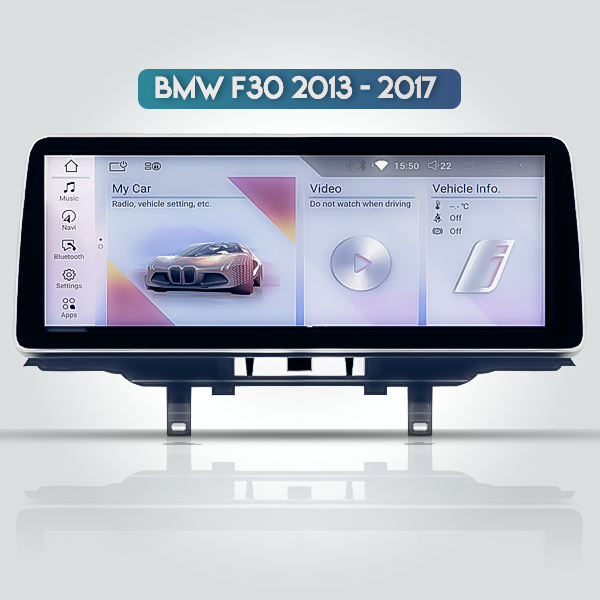BMW F30/F31/F34/F35 (2013-2016) ANDROID APPLE CARP...