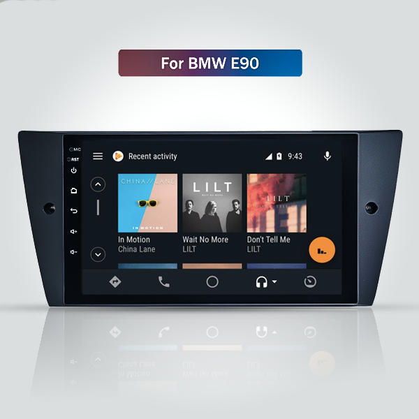 BMW 3 SERIES E90 2005 - 2012 9 INCH ANDROID APPLE CARPLAY CAR STEREO NAVIGATION IN-DASH HEAD UNIT - ULTRA-PREMIUM SERIES