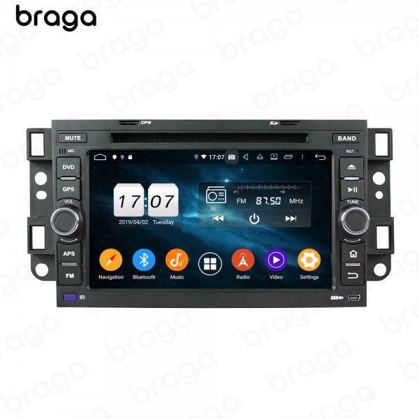 CHEVROLET CAPTIVA 7 INCH 2006-2011 ANDROID APPLE CARPLAY CAR STEREO NAVIGATION IN-DASH HEAD UNIT - ULTRA-PREMIUM SERIES
