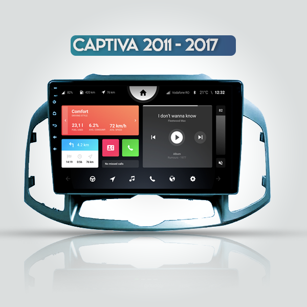 CHEVROLET CAPTIVA 10.1 INCH 2011 - 2017 ANDROID CAR STEREO NAVIGATION IN-DASH HEAD UNIT - OPTIMAL SERIES