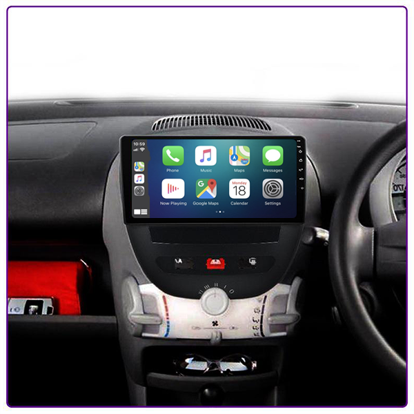 Toyota Aygo Citroen C1 2005 - 2014 10 Inch Android Navigation Touch Screen Radio