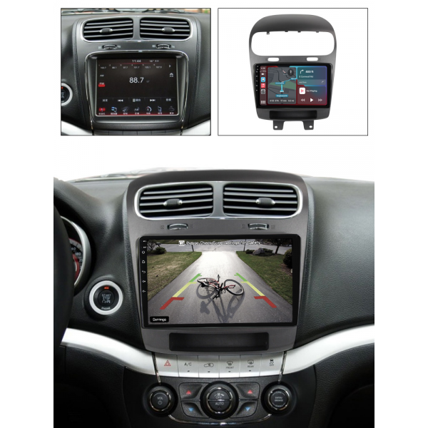 DODGE JOURNEY 2011 - 2020 9 INCH ANDROID CAR STEREO NAVIGATION IN-DASH HEAD UNIT - ULTRA PREMIUM SERIES