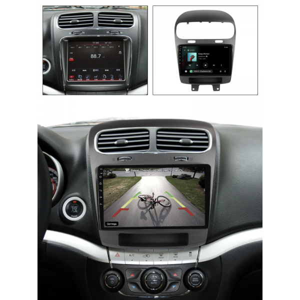 Dodge Journey 2011 - 2020 9 Inch Android Bluetooth Navigation Radio 