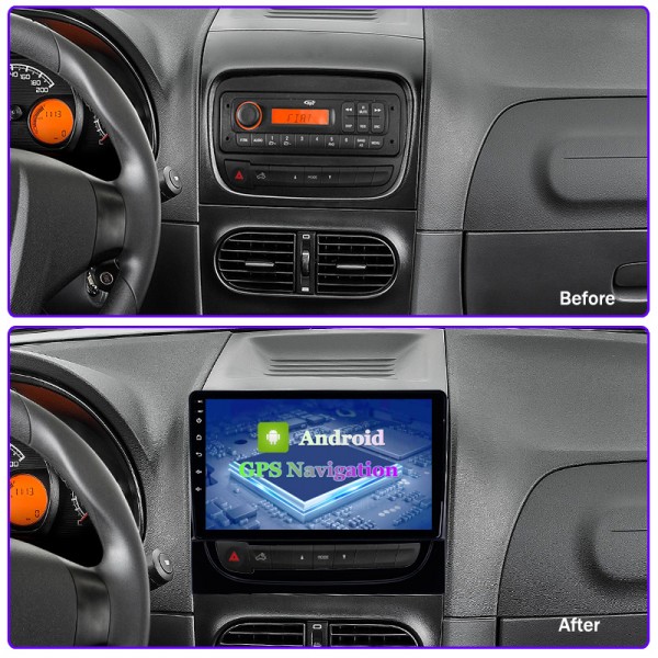 FIAT STRADA 9 INCH ANDROID CAR STEREO NAVIGATION IN-DASH HEAD UNIT - PREMIUM SERIES