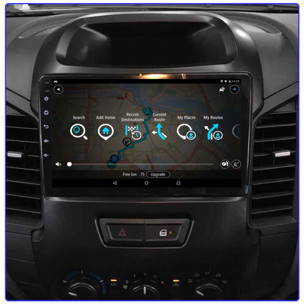 FORD RANGER T6 2011 - 2014 10 INCH ANDROID APPLE CARPLAY CAR STEREO NAVIGATION IN-DASH HEAD UNIT - ULTRA-PREMIUM SERIES