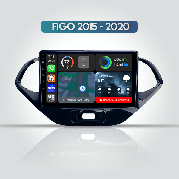 FORD FIGO 2015 - 2020 9 INCH  ANDROID CAR STEREO NAVIGATION IN-DASH HEAD UNIT - ULTRA-PREMIUM SERIES