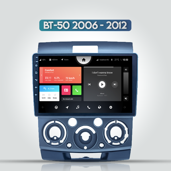 Ford Ranger/Mazda BT50/Ford Everest 2006 - 2012 9 Inch Android Multimedia Player