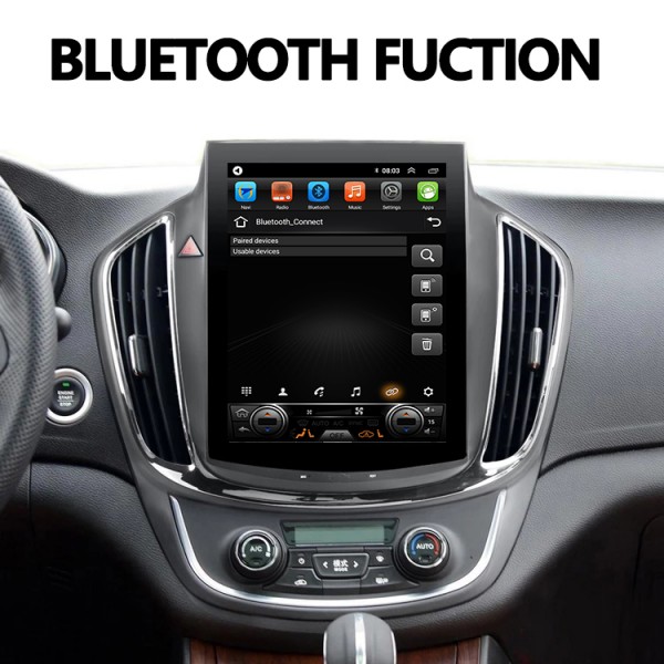 FORD FIESTA 10.4 INCH ANDROID CAR STEREO NAVIGATION IN-DASH HEAD UNIT - ULTRA PREMIUM SERIES