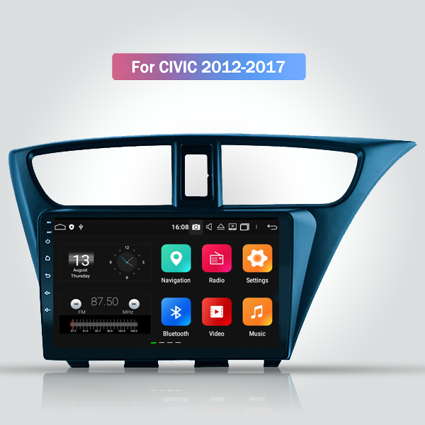 Honda Civic 2012 - 2017 9 Inch Android Touch Screen Radio 