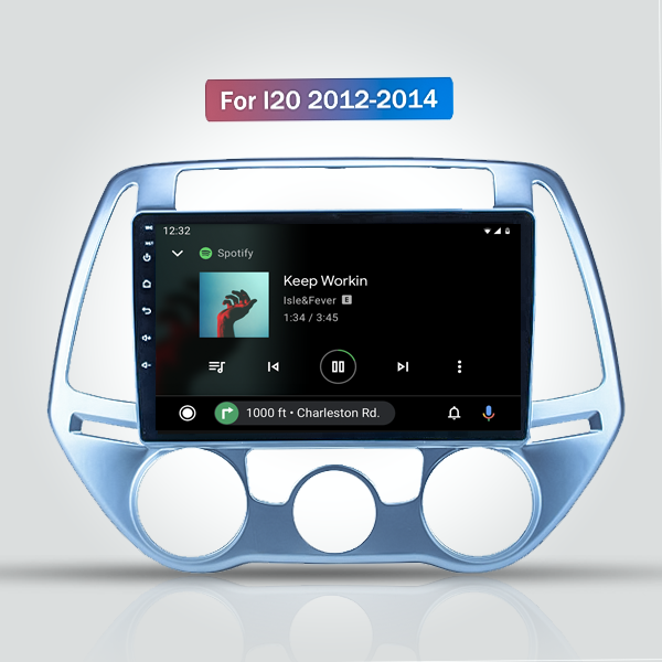 Hyundai I20 2012 - 2014 9 Inch Android Navigation Touch Screen 