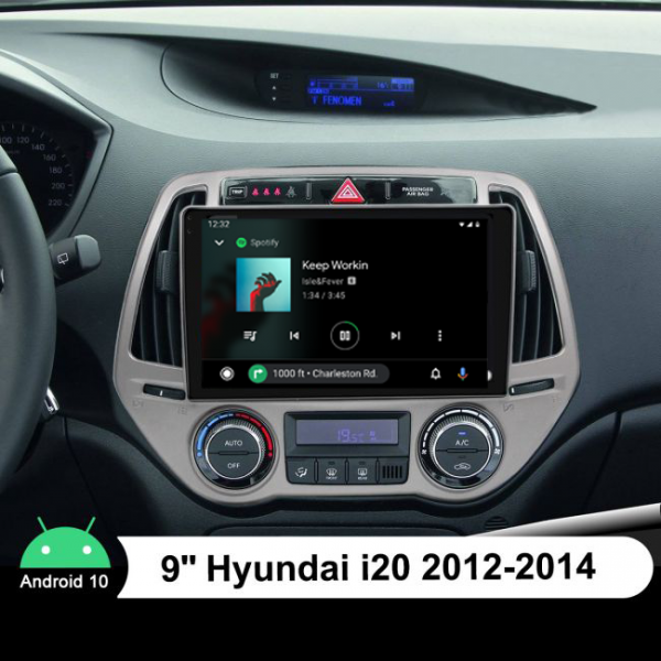 Hyundai I20 2012 - 2014 9 Inch Android Navigation Touch Screen 