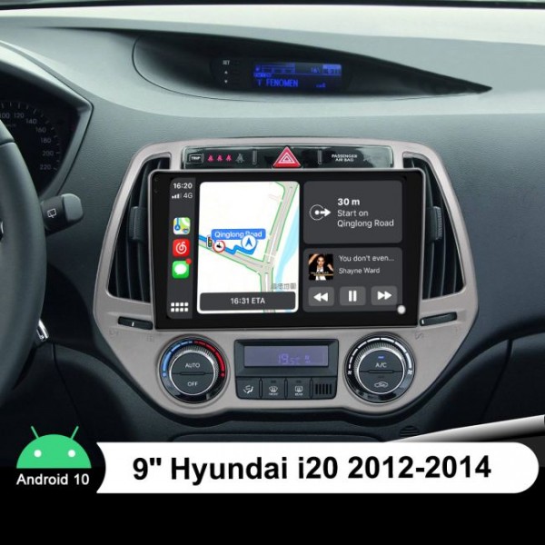 Hyundai I20 2012 - 2014 9 Inch Android Navigation Touch Screen Radio 