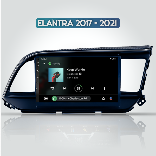 Hyundai Elantra 2017 - 2021 9 Inch Android Multimedia Carplay Navigation Radio 