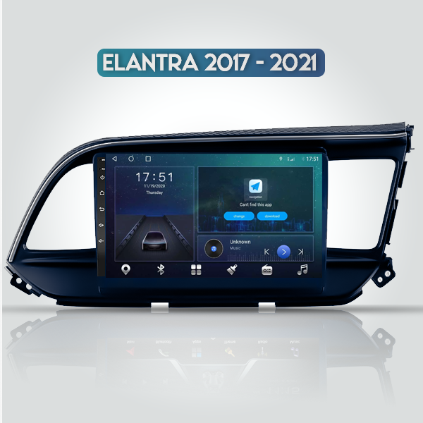 Hyundai Elantra 2017 - 2021 9 Inch Android Multime...