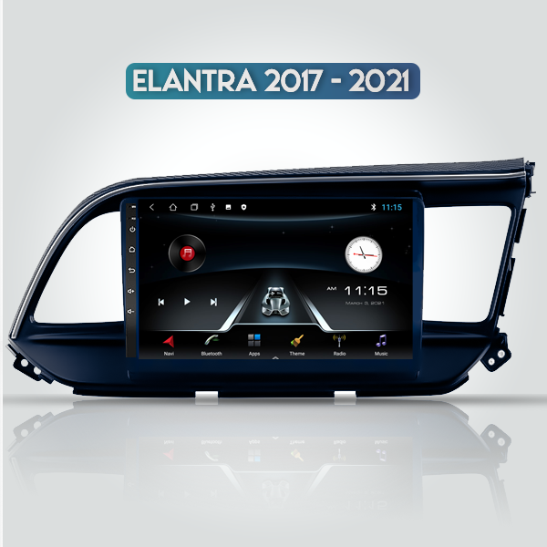 Hyundai Elantra 2017 - 2021 9 Inch Android Multime...