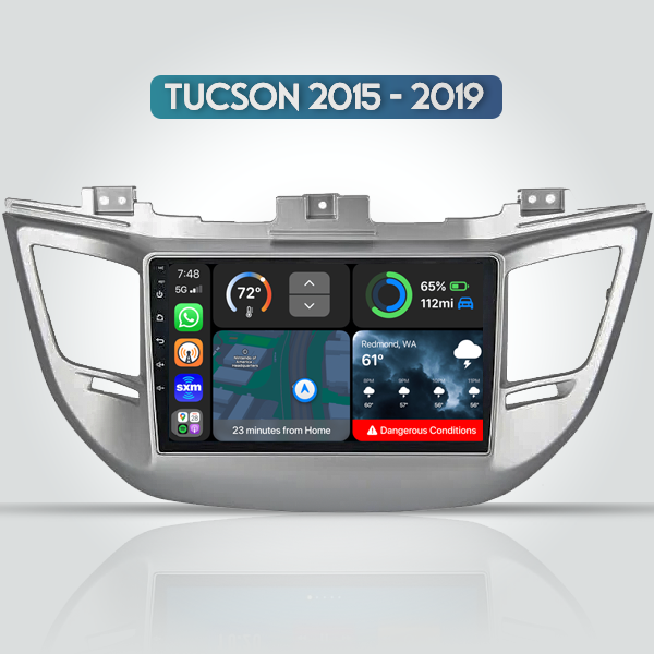 Hyundai Tucson 3 2015 - 2018 9 Inch Android Multimedia Premium Carplay Navigation 