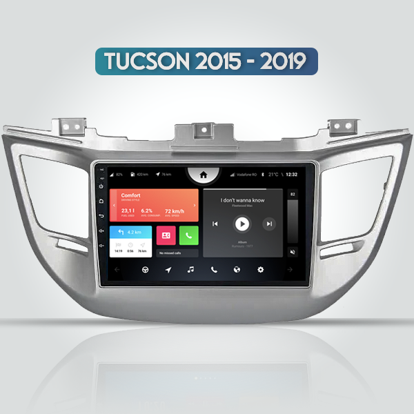 Hyundai Tucson 3 2015 - 2019 9 Inch Multimedia Carplay Navigation Radio 