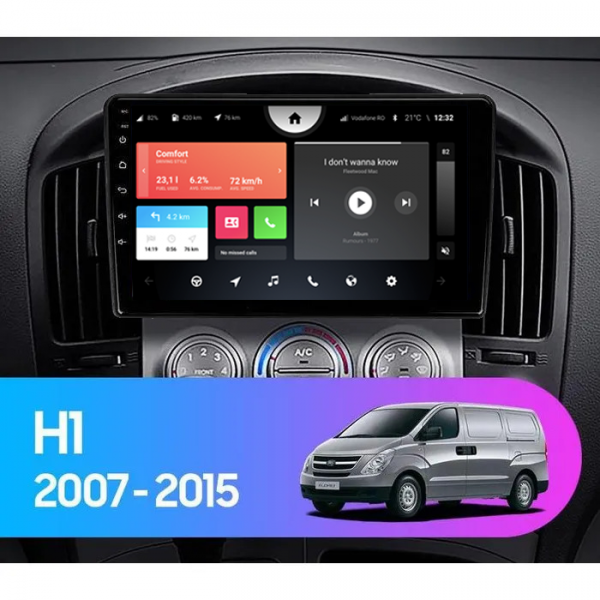 Hyundai H1 2007 - 2015 9 Inch ANDROID GPS BLUETOOTH CAR PLAYER NAVIGATION RADIO