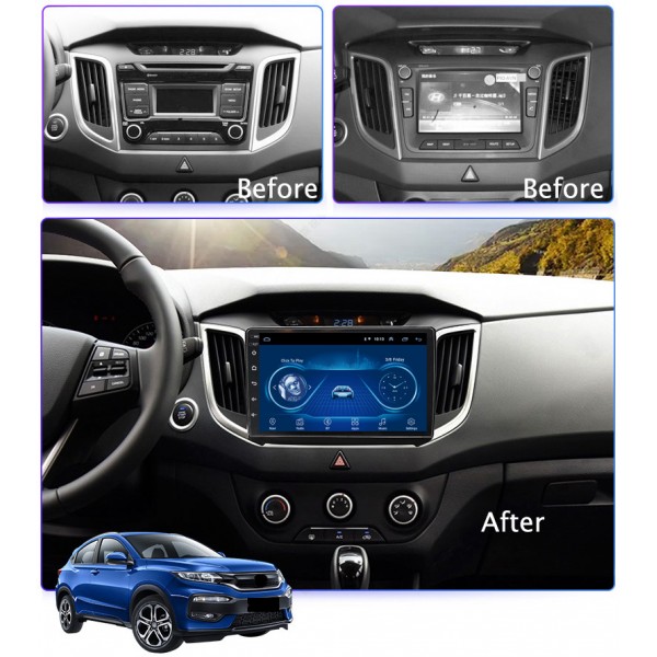 Hyundai Creta IX25 2014 - 2016 10.1 Inch Android Satnav Radio Car Audio Sound System