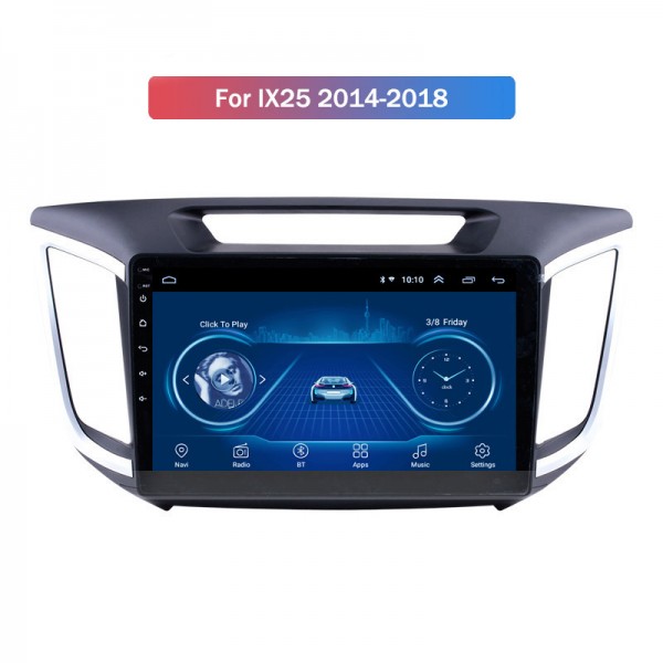 Hyundai Creta IX25 2014 - 2016 10.1 Inch Android Satnav Radio Car Audio Sound System