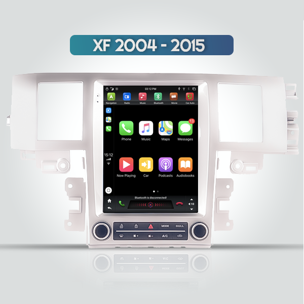 Jaguar XF 2004 - 2015 9.7 Inch Tesla Android Apple Carplay Navigation Radio