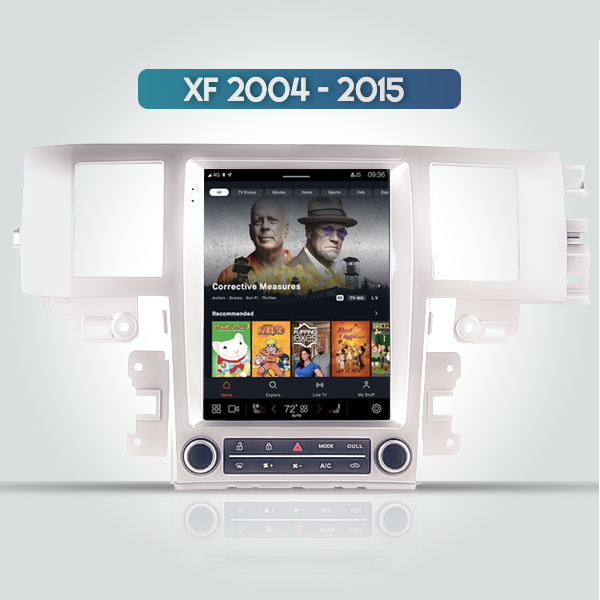 Jaguar XF 2004 - 2015 9.7 Inch Tesla Android Apple Carplay Navigation Radio