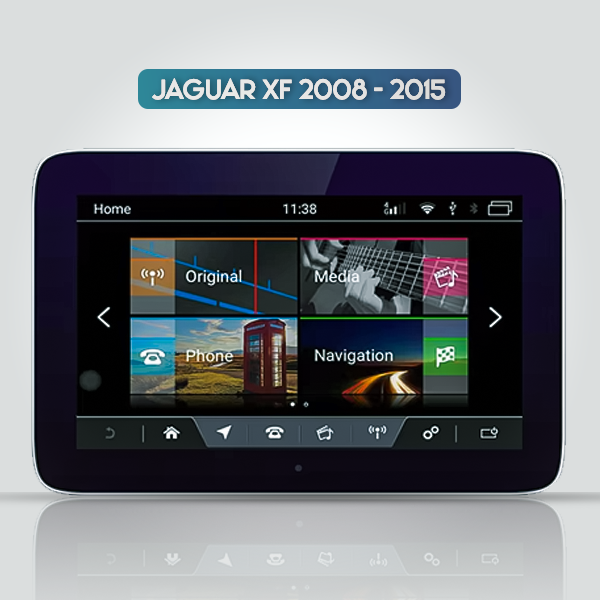 JAGUAR XF 2008 - 2015 8.4 INCH ANDROID APPLE CARPLAY - ULTRA PREMIUM SERIES 